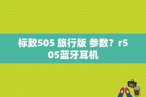 标致505 旅行版 参数？r505蓝牙耳机-图1