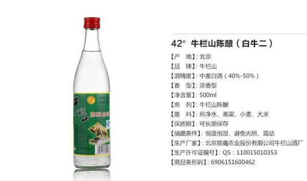 牛栏山42度多少钱一箱（牛栏山42度零售价格）-图1